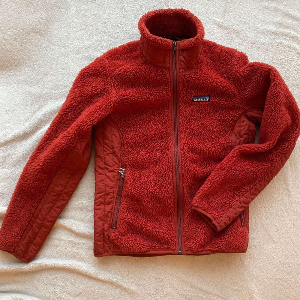 Patagonia Vintage Retropile Full zip Fleece Jacket